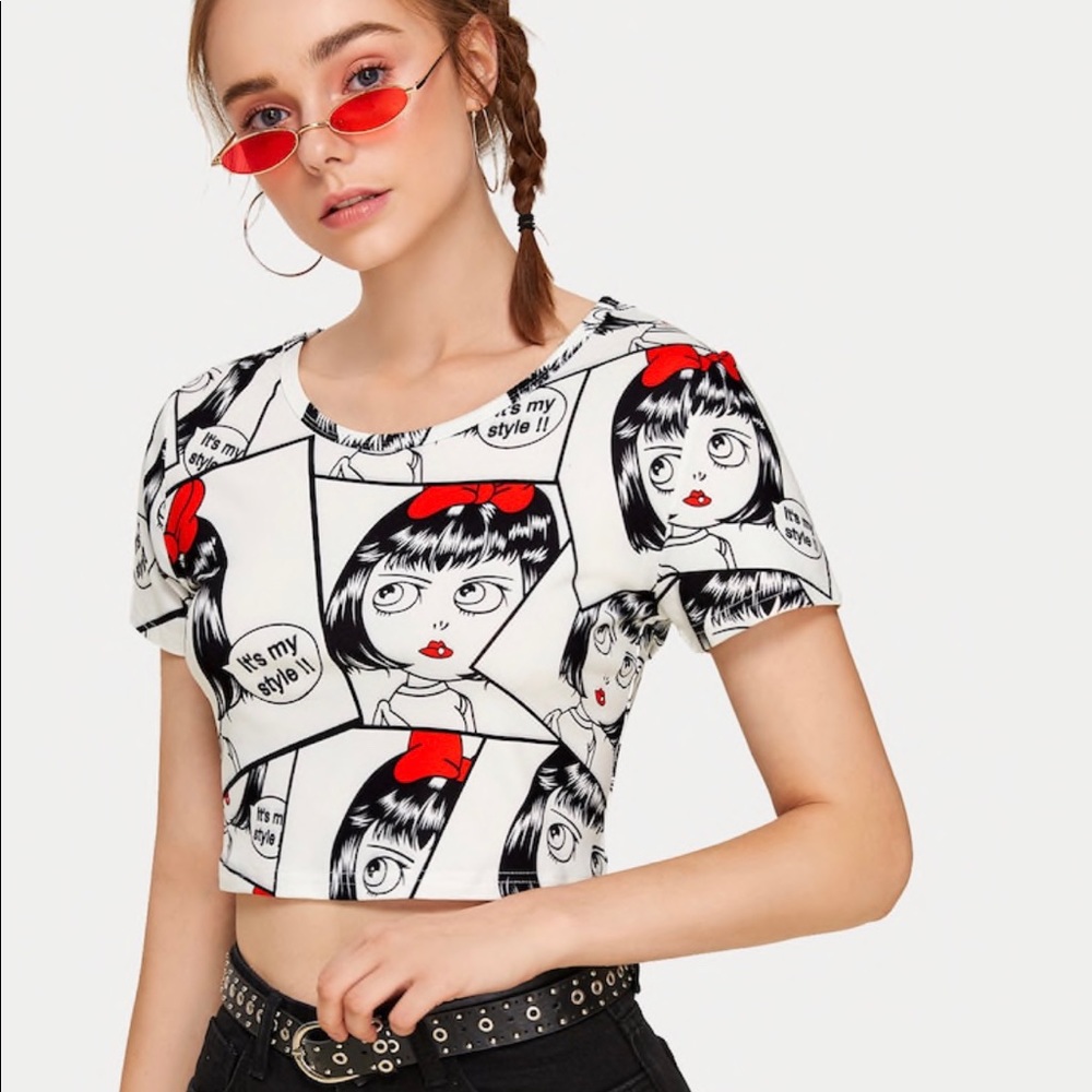 New  it’s my style girl crop top